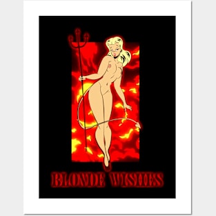 Blonde Whises Posters and Art